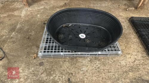 DOG CAGE & DOG BED