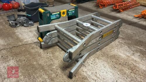 ABRU FOLDING ALUMINIUM LADDER