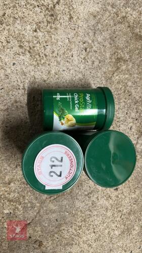 3 x 400G PROSTART CHICK GEL