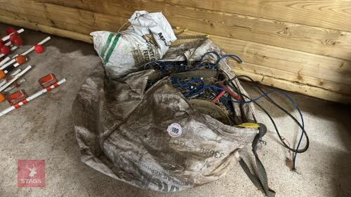 BAG OF WATER PIPING & SPARES