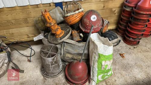 BAG OF MIXED POULTRY DRINKER SPARES