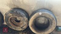 2X 385/65R22.5 TYRES - 2