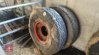 2 x MICHELIN 13.00 R20 WHEELS & TYRES
