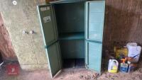 PLASTIC STORAGE CUPBOARD - 7