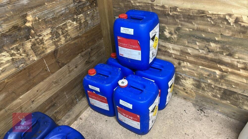 4 X 20L DRUMS OF VANDOX FORMULA