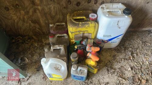 MIXED CLEANING & OTHER LIQUIDS