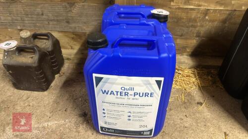 2 X 20L QUILL WATER PURE