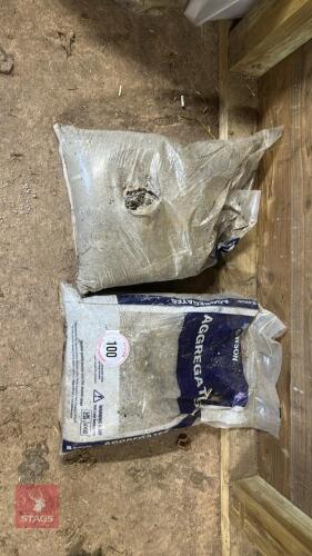 2 JEWSON BAGS OF AGGREGATE