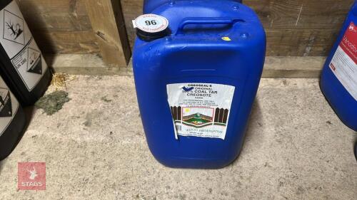 20L DRUM OF 100% COAL TAR