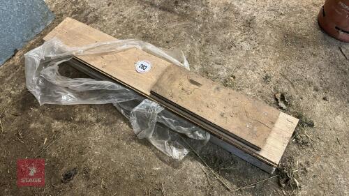 BOX OF V-FIT LAMINATE FLOORING