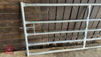 14' HD GALVANISED YARD GATE - 6