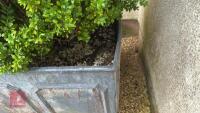 PAIR OF 2' LEAD PLANTERS - 5