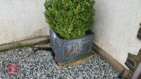 PAIR OF 2' LEAD PLANTERS - 6