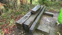 4 X 8' RAILWAY SLEEPERS