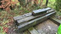 4 X 8' RAILWAY SLEEPERS - 2
