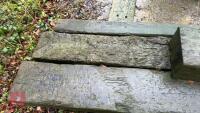 4 X 8' RAILWAY SLEEPERS - 6