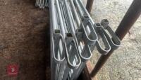 6 X 4' GALVANISED SHEEP HURDLES - 8