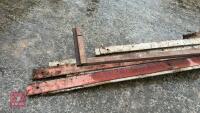 8 LENGTHS OF PLATE STEEL - 2