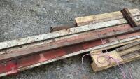 8 LENGTHS OF PLATE STEEL - 3