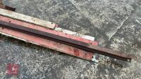 8 LENGTHS OF PLATE STEEL - 5