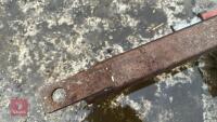 8 LENGTHS OF PLATE STEEL - 8
