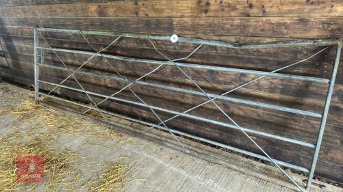 12' GALVANISED FIELD GATE