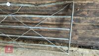 12' GALVANISED FIELD GATE - 2