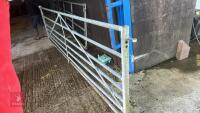 14' GALVANISED FIELD GATE