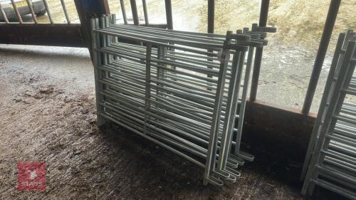 7 X 4' GALVANISED SHEEP HURDLES