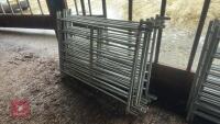 7 X 4' GALVANISED SHEEP HURDLES