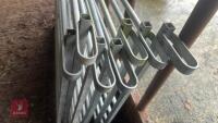 7 X 4' GALVANISED SHEEP HURDLES - 5