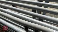 7 X 4' GALVANISED SHEEP HURDLES - 8