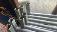 7 X 4' GALVANISED SHEEP HURDLES - 9
