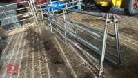 15' GALVANISED YARD GATE