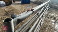 15' GALVANISED YARD GATE - 8
