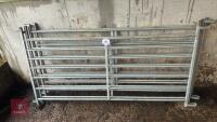 4 X 6' GALVANISED SHEEP HURDLES