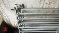 4 X 6' GALVANISED SHEEP HURDLES - 8