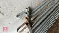 4 X 6' GALVANISED SHEEP HURDLES - 10