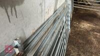 4 X 6' GALVANISED SHEEP HURDLES - 12