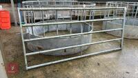 9' GALVANISED YARD GATE - 7
