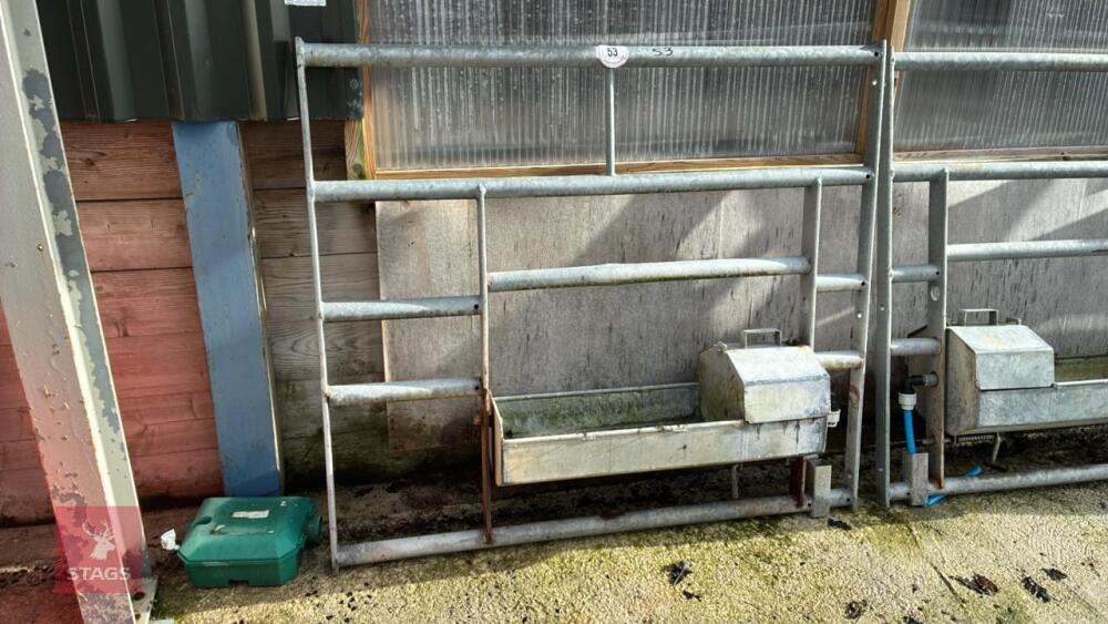 GALVANISED 4' 8'' WATER TROUGH DIVISION