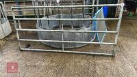9' GALVANISED YARD GATE