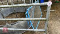 9' GALVANISED YARD GATE - 2