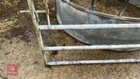 9' GALVANISED YARD GATE - 6