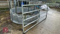 9' GALVANISED YARD GATE - 8