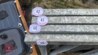 14' 6'' GALVANISED FEED BARRIER - 13