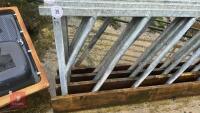 14' 6'' GALVANISED FEED BARRIER - 2