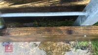 14' 6'' GALVANISED FEED BARRIER - 6