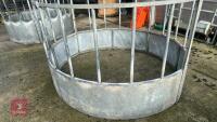 GALVANISED CATTLE RING FEEDER - 2