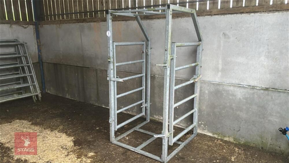 GALVANISED CATTLE RACE KIOSK
